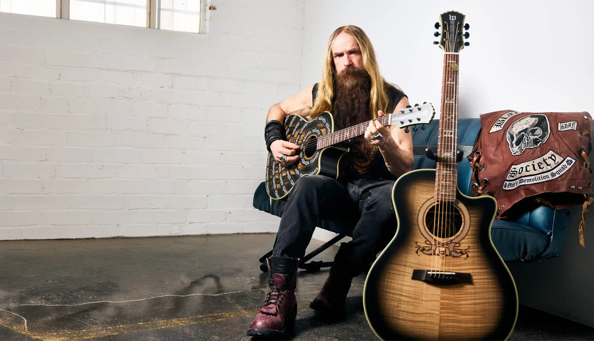 Wylde Audio Debuts Grand Auditorium Acoustic Guitars
